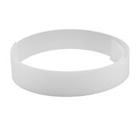 POPETPOP Panneau Diffuseur pour Bande LED 122 X 10 CM en Matériau Flexible de 1 MM D’Épaisseur Feuille de Diffusion Lumineuse Blanche Laiteuse pour Éclairage Uniforme Film Diffuseur