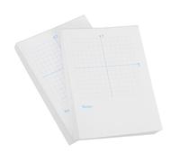 POPETPOP Papier du Système de Coordonnées Xy Papier Millimétré Mathématiques 2 Cahiers Léger Portable pour Dessin Mathématique et Tracé Précis
