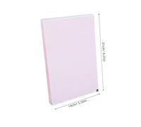 POPETPOP Papier Enregistrement avec Grille Rouge Précise Papier Thermique Compatible pour Appareils pour Usage et Diagnostic
