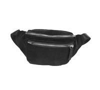 POPETPOP Paquet à Bandoulière Élégant en Velours Pochette Banane Personnalisée Paquet de Poitrine d'Extérieur aux Dommages Unisexe Shopping Compact et Pratique