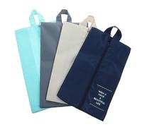 POPETPOP Paquet à Chaussures De Voyage Portable Et Étanche en Nylon - Lot De 4 Pièces Multicolores - Organiseur Pratique pour Homme Et Femme - Rangement Compact pour Déplacements