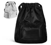 POPETPOP Paquet à Cordon Oxford pour Voyage Unisexe 2 Pièces avec Sangle Ajustable et Fermeture Éclair 135