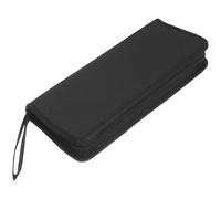 POPETPOP Paquet à Outils de Réparation de Guitare Fermeture Éclair en Tissu Oxford Noir Pochettes pour Petits Outils, pour Rangement Quotidien Voiture