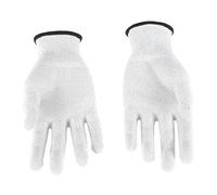 POPETPOP Paquet de 2 Moufles de Massage en Fibre Conductrice d'Argenté Confortables et Portables Adaptés pour Usage Domestique et Manuel Main