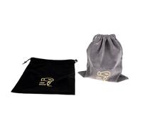 POPETPOP Paquet pour Sèche-Cheveux Lot de 2 Pochettes à Cordon Flanelle Robuste 260 X 300 Mm Rangement Sécurisé pour Accessoires Utilisables en Voyage Hôtel Maison Stockage Divers