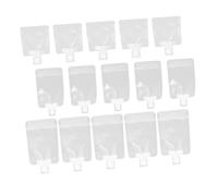 POPETPOP Paquet Rechargeables Cosmétiques 24 Pièces 30ml 50ml 100ml Carrés Couvercles Trousse De Maquillage De Voyage Pour Lotion Et Shampooing Protection Anti-fuite Légère Et Portable