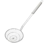 POPETPOP Passoire Araignée Inox Résistante Haute Température pour Filtrage Friture Nouilles Soupe Épicée Écumoire Cuisine Maniable Sécurisée