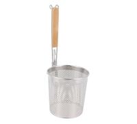 POPETPOP Passoire Nouilles Inox avec Maille Fine Résistante Chaleur Égouttoir et Portable pour Cuisine Chinoise Filtre Alimentaire Ergonomique
