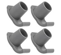 POPETPOP Patins à Ski pour Déambulateur Protège Béquilles 4 Pièces, Accessoires Antidérapants en et Pp 1 1/8 Pouce, Légers et Pratiques pour Personnes Âgées
