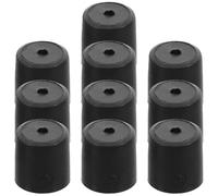 POPETPOP Patins en Caoutchouc Supports Stables et Isolants Thermiques pour Cuiseur à Riz et Mijoteuse 10pcs Accessoires Noirs Cuisine Domestique et Restaurants