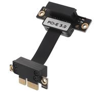 POPETPOP Pcie Extension Cable to Riser Adapter for Graphics Card Vertical Mount Robust and Flexible Extension Card Cable for GPU Installation