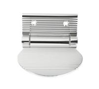 POPETPOP Pédale De Marchepied Antidérapante En Aluminium Simple, Coussinet Plantaire Épais, Pliable Et Gain De Place, Accès Sécurisé Bain Et Salle De Bain, Usage Personnes Âgées Et Femmes Enceintes