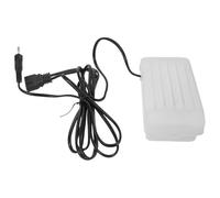 POPETPOP Pédale de Réglage de Vitesse pour Machine à Coudre Domestique 220V avec Cordon D’Alimentation Européen Pédale Antidérapante en Métal pour Couture Précise et Réparation Facile