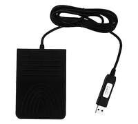 POPETPOP Pédale de USB à Pédale Unique Commutateur de Jeu Action pour PC Clavier et Environnement Construction Durable et Personnalisable pour Transcription