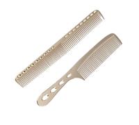 POPETPOP Peigne à Cheveux en Acier Inoxydable Ultra-fin 2 Pièces pour Coiffage Précis et Vaporisation Uniforme, pour Salon de Coiffure ou Usage Domestique