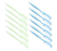 POPETPOP Peigne à Cils et Sourcils 100 Pièces Mini Taille Ergonomique Brosse Réparatrice pour Sourcils et Mascara Outil de Soin des Usage Maquillage Yeux Couleur Aléatoire