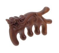 POPETPOP Peigne de Massage Bois Naturel pour Chevelu Outil Acupoint Corporel Design Simple Doux Massage Relaxant et Stimulation Énergétique