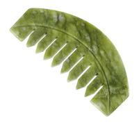 POPETPOP Peigne de Massage Jade Portable pour Outil Pratique de Massage et Grattage Favorise la Circulation Sanguine et la Fatigue