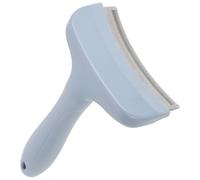 POPETPOP Peigne Démêlant pour Chiens et Chats Grand Format Bleu Métal Résistant Brosse Anti-Poils pour Animaux Outil de Toilettage Domestique Élimination des Poils Morts Soin Doux du