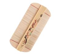 POPETPOP Peigne en Bois à Double Face avec Dents Ultra-fines pour Chien et Chat Peigne Anti-poux et Pellicules pour Poils Épais et Nettoyage Du Chevelu