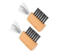 POPETPOP Peigne Nettoyant Brosse à Cheveux Et Outils D'ikebana 2 Pièces Compact Portable Pour Salon Coiffure Maison Voyages Nettoyage Bio