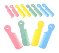 POPETPOP Peignes pour Garçon et Filles 16 Pièces Mini Peignes Colorés en Plastique Sûr Dents Arrondies Ergonomiques pour Petites Mains Ensemble Multicolore pour Coiffage et Voyage
