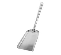 POPETPOP Pelle à Cendre en Acier Inoxydable Pelle à Charbon en métal truelle de Camping Accessoires de Foyer truelles de Cuisine Outils d'aménagement paysager truelle de randonnée