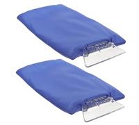 POPETPOP Pelle à Neige d'hiver 2Pcs Moufles et Housse Grattoir à Glace Professionnel Outils de Déneigement pour Voiture Accessoires de Dégivrage et Solide