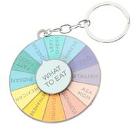 POPETPOP Pendentif Chic et Vintage Porte-clés Roulette Rotative en Alliage de Zinc, Accessoire Multifonctionnel pour Décoration Suspendue de Paquet ou Portefeuille