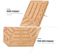 POPETPOP Pendentif Feng Shui Bois Création Tai Chi Décoration Murale pour Maison Ornement Créatif Exorcisme Maléfique