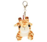 POPETPOP Pendentif Sac Peluche Long Cou Girafe Adorable Porte Clés Animaux Peluche pour Sac À Dos et Charm