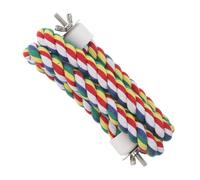 POPETPOP Perchoir Corde Perroquet Coton Coloré pour Escalader Et Support pour Oiseaux pour Cages à Perroquets