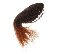 POPETPOP Perruques Tressées Africaines Extensions Afro Ondulées Cheveux Micro-Bouclés Au Crochet Extensions De Cheveux Au Crochet Tresses Ondulées De Tressés À