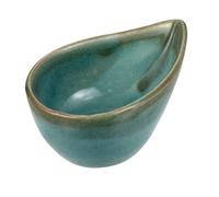 POPETPOP Petit Plat en Céramique pour Huiles Essentielles Bol à Mélanger pour Masque Facial Assiette de Créatif Utilisation à Plateau Aromatique pour Esthéticiennes