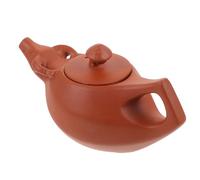 POPETPOP Petite Théière en Argile Violette Zisha Théière Kung-fu Chinoise Rouge 1 Personne Vintage pour Salon de Thé Bouilloire Portable pour Infusion Traditionnelle