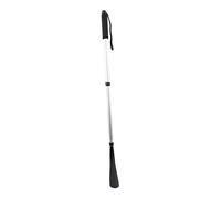 POPETPOP Pied de Chaussure Portable Plastique Durable Manche Long Réglable Accessoire Pédicure Pratique pour Maison et Voyage
