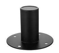 POPETPOP Pied D'enceinte en Fer 10,7x10,7x8cm - Base Résistante à l'usure Fond Plat - Socle Adapté pour Conférence et Spectacle