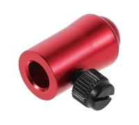 POPETPOP Pieds de Support de Diapason Universels en Agate Rouge Riche, Base Ronde Décorative, Alliage D’aluminium Léger et Solide, Accessoire Stable pour Instruments de Musique