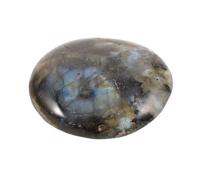 POPETPOP Pierre de Labradorite Bleue Naturelle Polie 5-6cm pour Équilibre des Chakras et Chance, pour Collection ou Bureau