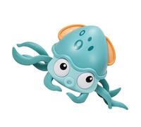 POPETPOP Pieuvre Rampante Capteur Sonore et Lumineux Fonction Musicale et Détection d'obstacles Rechargeable USB Taille Adaptée aux Bébés pour Stimulation Motrice et Coordination