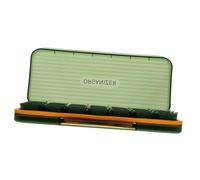 POPETPOP Pilulier Semainier 7 Jours Portable Vert, Organiseur Remède Compartiments Matin Midi Soir, Boîte à Pilules Compacte Et Pratique Pour Usage Quotidien Et Voyage