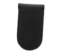 POPETPOP Pince à Billets Magnétique Cuir PU Noir Clip Pratique et Léger pour Hommes Porte-Cartes Multifonctionnel pour Usage Quotidien Portefeuille Minimaliste Résistant et Élégant