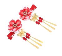 POPETPOP Pince à Cheveux Style Japonais Décor Pour Cheveux De Femme Pinces Créatives Avec Pompons Accessoire Pour Coiffure Simple Assortiment Avec Vêtements Japonais