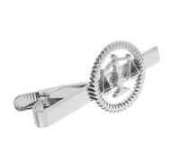 POPETPOP Pince à Cravate Acier Inoxydable Design Balance Justice pour Homme Accessoire Élégant pour Costume et Occasions Formelles