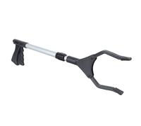 POPETPOP Pince à Déchets Aluminium Poignée Antidérapante 66 CM pour Ramassage Jardin Extérieur Outil Flexible d'une Main