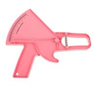 POPETPOP Pince à Plis Cutanés Portable en Plastique Léger pour Mesurer la Graisse Corporelle Précise à Domicile Salle de Sport Cartes D'instruction Incluses