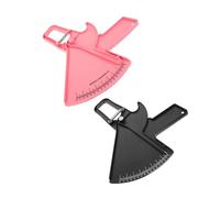POPETPOP Pince à Plis Cutanés pour Analyse Graisse Corporelle, 2 Pièces, Plastique Mécanisme à Ressort Réglé, Prise Stable pour Entraînements à Domicile ou Salles de Sport