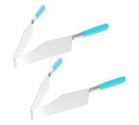 POPETPOP Pince Alimentaire en Acier Inoxydable 2pcs, Design Léger et Largeur Ajustable, pour Découper Gâteau Lors de Petits Déjeuners et Fêtes Couleur Aléatoire