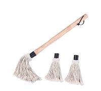 POPETPOP Pinceau à Badigeonner Coton pour Barbecue Brosse à Sauces pour Viande Pâtisseries et Gâteaux Avec Têtes de Brosse