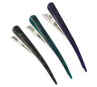 POPETPOP Pinces à Cheveux Élégantes et Modernes Lot de 3 pour Femmes en Acrylique Adaptées aux Cheveux Épais et Fins pour Cérémonies et Anniversaires